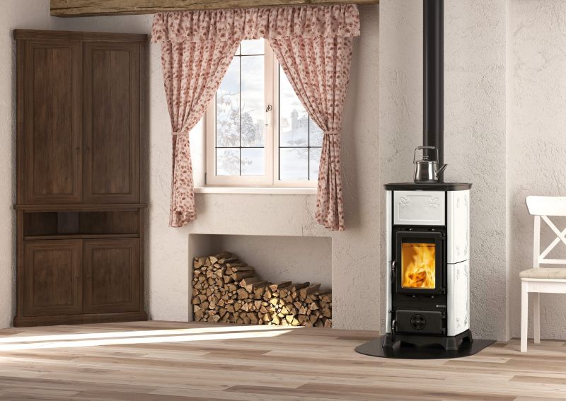 Italian wood burning stove